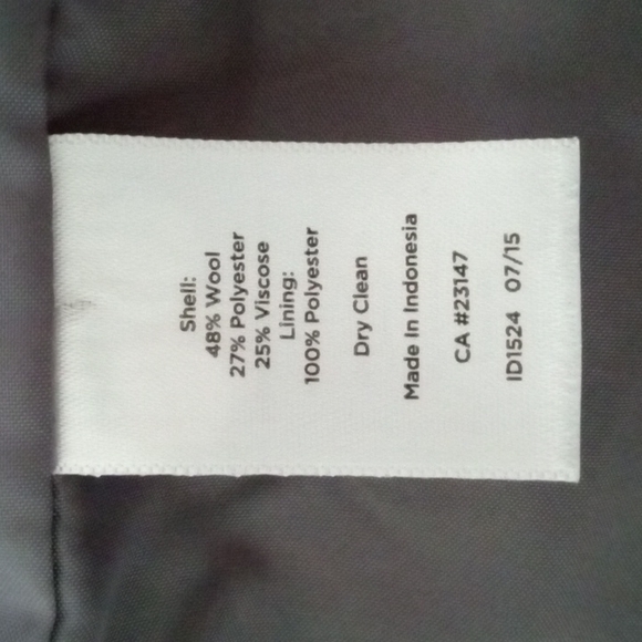 Talbots Woman's 10 Jacket Teal, Grey  and Green - Picture 6 of 8